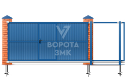 Выдвижные ворота 3000×2500 Херман ЗМК-6933
