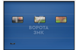 Секционные ворота 5×5 ЗМК-3693